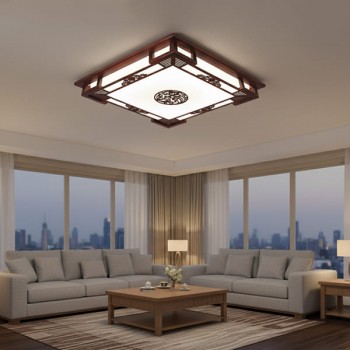 Đèn mâm ốp trần gỗ D520mm AN-MG10148