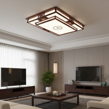 Đèn mâm ốp trần gỗ L1000mm AN-MG10150