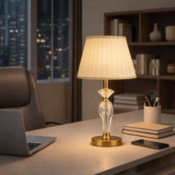 Đèn ngủ để bàn chao vải 500mm PH-DB0514