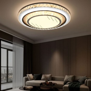 Đèn ốp trần phòng khách D600mm EC-ML01