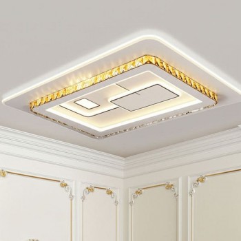 Đèn ốp trần phòng khách L800xW600mm EC-ML14