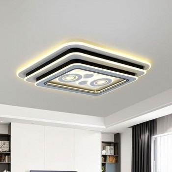 Đèn ốp trần phòng khách L800xW600mm EC-ML69