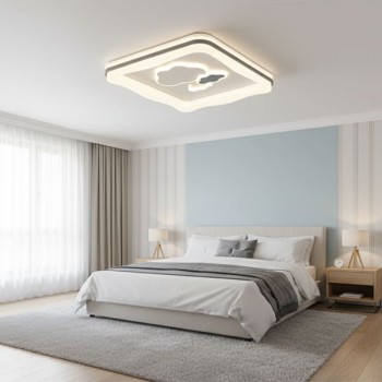 Đèn ốp trần phòng ngủ D500mm AN-ML7443