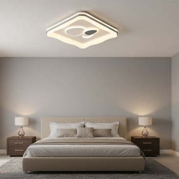 Đèn ốp trần phòng ngủ D500mm AN-ML7444