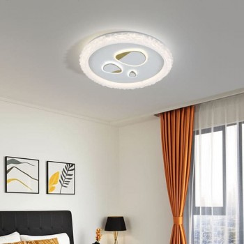 Đèn ốp trần phòng ngủ D500mm EC-ML17