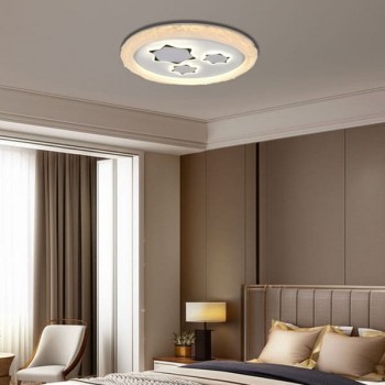 Đèn ốp trần phòng ngủ D500mm EC-ML19