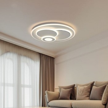 Đèn ốp trần phòng ngủ D480mm EC-ML8574