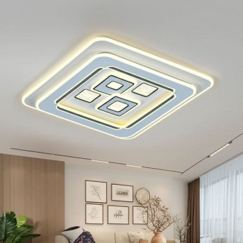 Đèn ốp trần vuông L600xW600mm EC-ML66