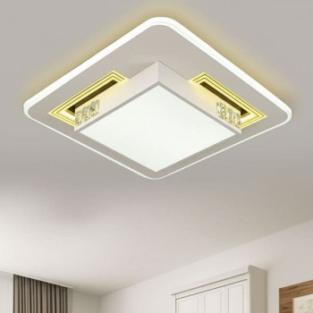 Đèn ốp trần phòng khách L600xW600mm EC-ML8634