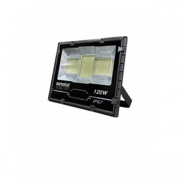 Đèn Pha Năng Lượng Mặt Trời Vỏ Nhôm EC-SOLAR126 (120W)