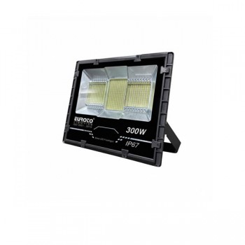 Đèn Pha Năng Lượng Mặt Trời Vỏ Nhôm EC-SOLAR128 (300W)