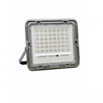 Đèn Pha Năng Lượng Mặt Trời Vỏ Nhôm EC-SOLAR131 (100W)
