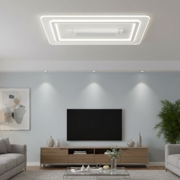 Đèn quạt ốp trần phòng khách AN-MQ2677