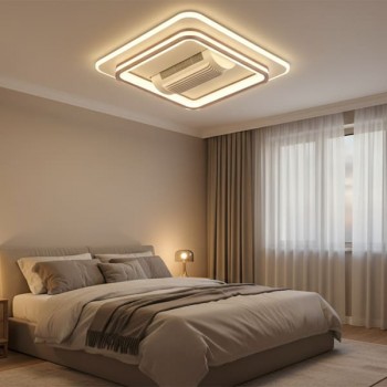 Đèn quạt ốp trần phòng ngủ AN-MQ2673