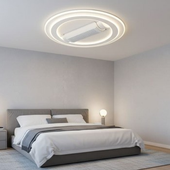 Đèn quạt ốp trần phòng ngủ AN-MQ2675