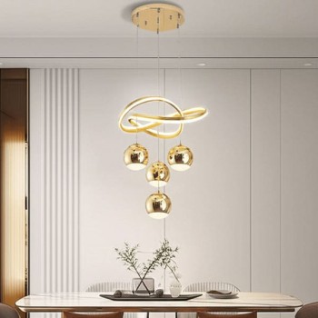 Đèn thả bàn ăn 3 chế độ ánh sáng EC-T99/4