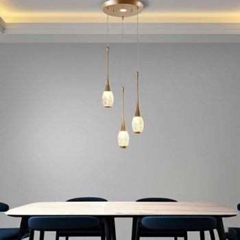 Đèn thả pha lê gắn phòng ăn EC-T6234/3