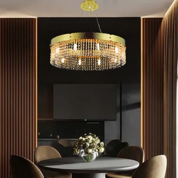 Đèn thả trần trang trí bàn ăn căn hộ sang trọng D600mm HP-TL99189-600