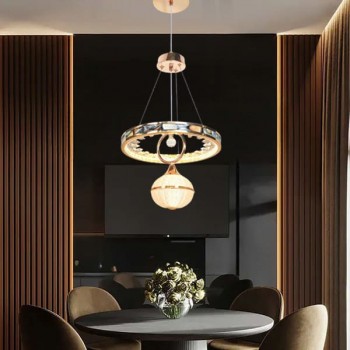 Đèn thả trần bàn cafe sang trọng trang trí căn hộ cao cấp DR-NB2131