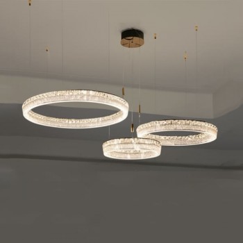 Đèn treo trần phòng khách VA-T618/8+6+4D