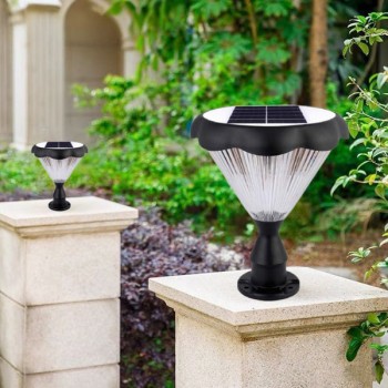 Đèn trụ cổng năng lượng mặt trời hiện đại PH-TNL400