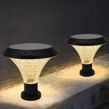 Đèn trụ cổng năng lượng mặt trời hiện đại PH-TNL402