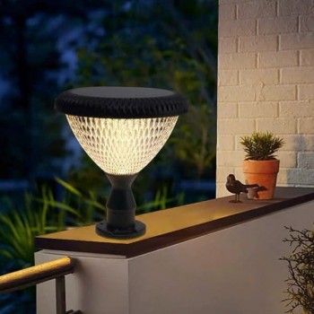 Đèn trụ cổng năng lượng mặt trời hiện đại PH-TNL407