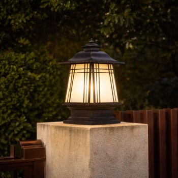 Đèn trụ cổng ngoài trời tân cổ điển PH-TCNT202