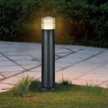 Đèn trụ led chiếu sáng hành lang sân vườn ngoài trời H600mm EC-TRU202