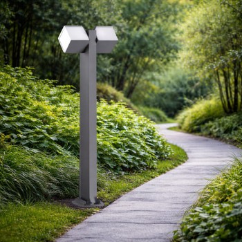 Đèn trụ năng lượng mặt trời sân vườn PH-TNL417