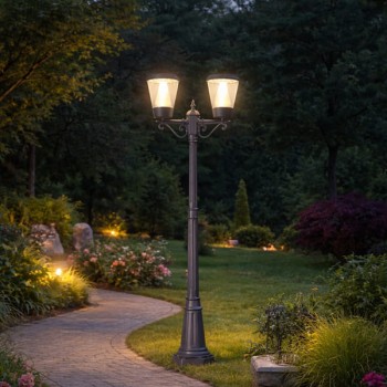 Đèn trụ năng lượng mặt trời sân vườn PH-TNL419