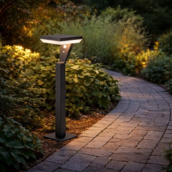 Đèn trụ năng lượng mặt trời sân vườn PH-TNL418