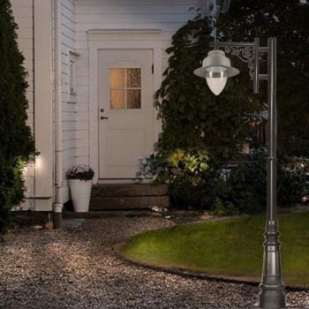 Đèn trụ sân vườn 1 bóng chiếu cảnh quan ngoài trời đẹp H3500mm TT-0379