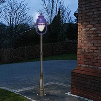 Đèn trụ sân vườn ngoài trời chao bằng nhựa PMMA H3600mm TT-TP0389