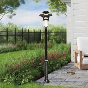 Đèn trụ sân vườn 1 bóng chiếu cảnh quan ngoài trời H3500mm TT-2951/1