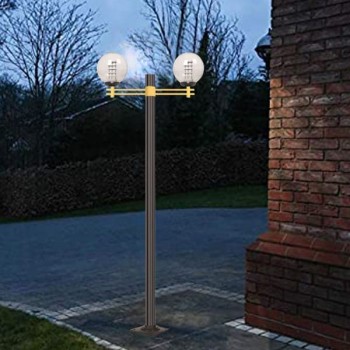 Trụ đèn chiếu sáng sân vườn và công viên loại 2 bóng H3000mm TT-3879/2