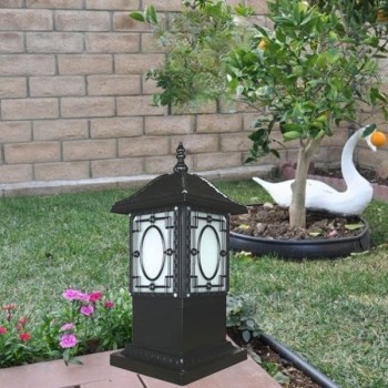 Đèn trụ sân vườn thấp chiếu sáng góc vườn H400->H800mm TT-TP6617ABC