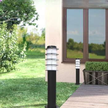 Đèn trụ sân vườn thấp trang trí lối đi ngoài trời H450>H850mm TT-9937A