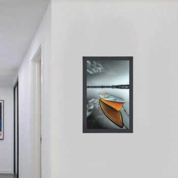Đèn tranh treo tường hình con thuyền trang trí phòng khách đẹp DR-V347