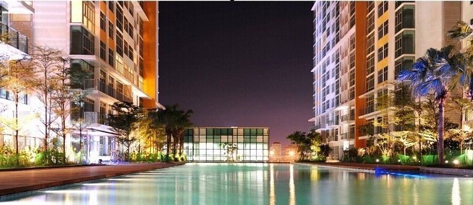 Đèn trang trí căn hộ chung cư The Vista An Phú