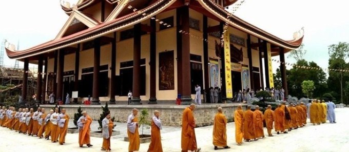 Đại điện Thiền viện Trúc Lâm Hàm Rồng Thanh Hóa