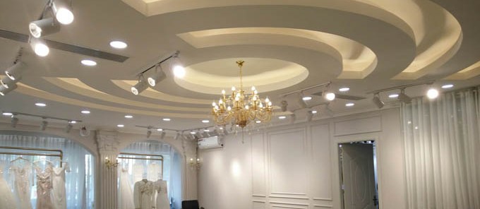 Đèn trang trí sutdio Linh Nga Bridal