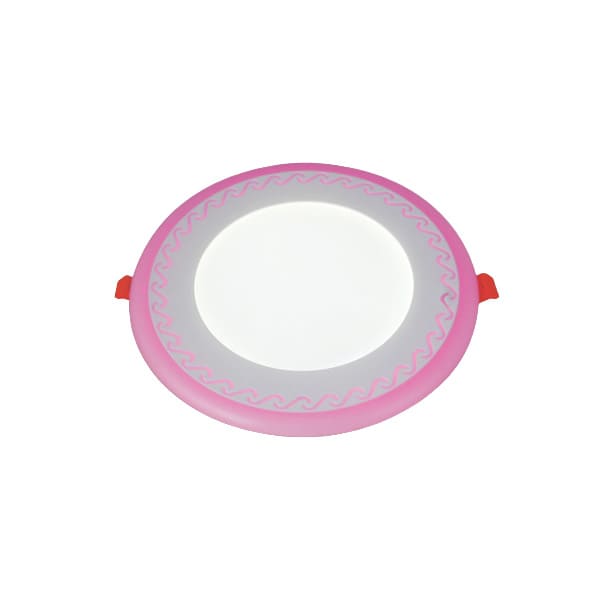 Phòng khách biệt thự sang trọng kết hợp đèn downlight âm trần ánh sáng trắng và khe hắt trần ánh sáng vàng