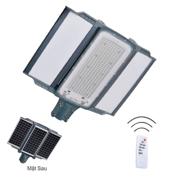 Sơ đồ minh họa góc chiếu tỏa rộng của đèn bàn chải và góc chiếu xa của đèn phi thuyền