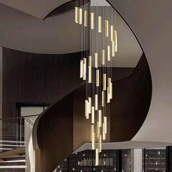 Quy trình thi công và vệ sinh đèn thả thông tầng an toàn