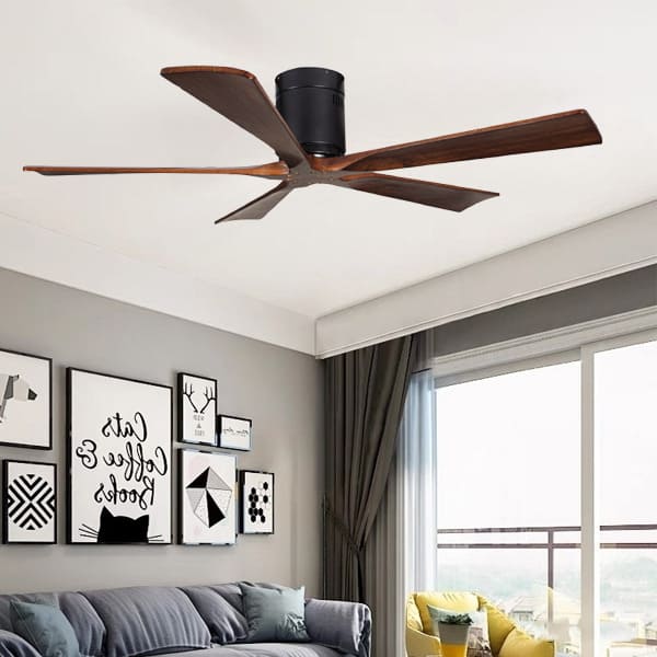 Mô phỏng mặt cắt trần thạch cao và vị trí treo quạt an toàn vào trần bê tông