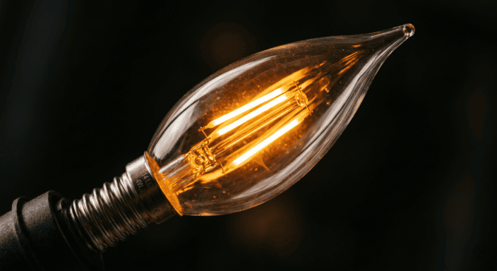 bóng led nến e14