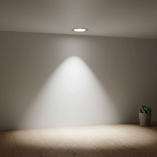 Đèn âm trần 1 màu ánh sáng trung tính 4000K