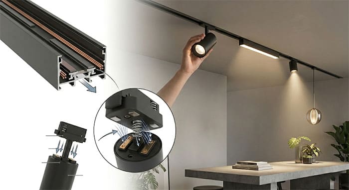 Đèn ray nam châm là gì