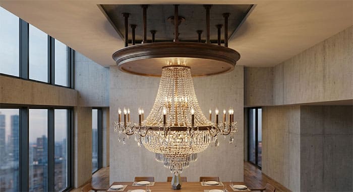 Kỹ thuật gia cố trần thạch cao để lắp đặt thiết bị chiếu sáng nặng